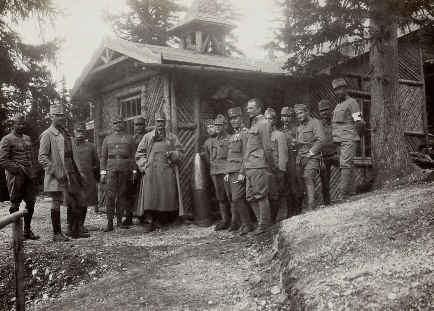 Allied soldiers during World War I