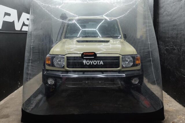 Australian Bloke Selling Bubble-Wrapped Toyota LandCruiser For Big Money