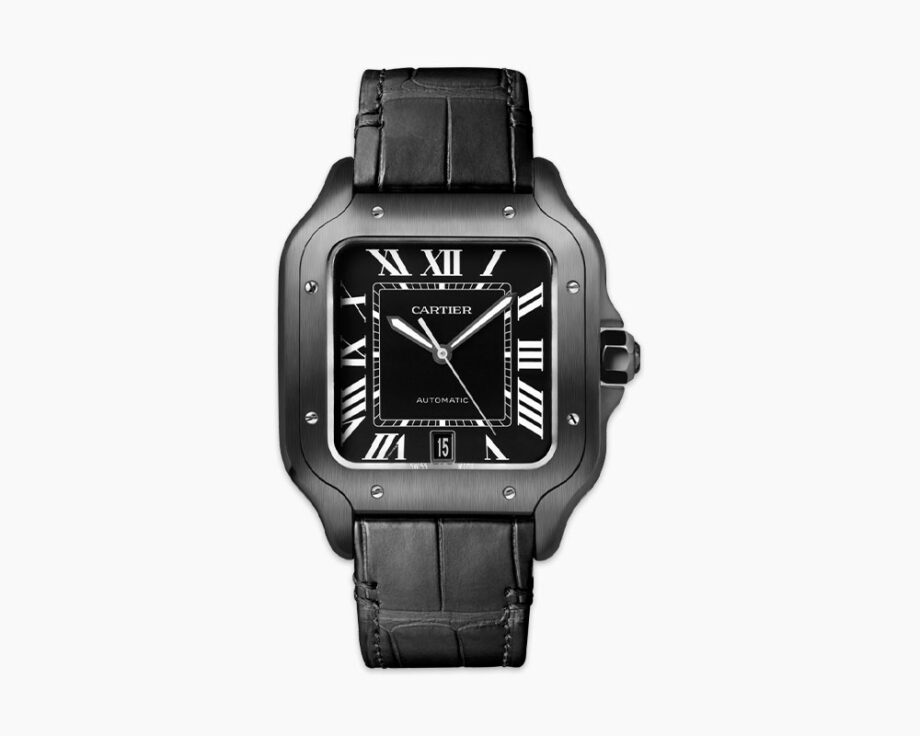 Cartier - Santos de Cartier, Black