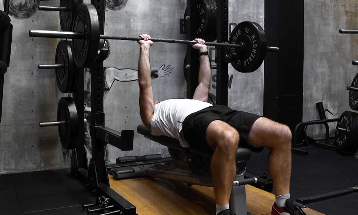 Close Grip Barbell Bench Press