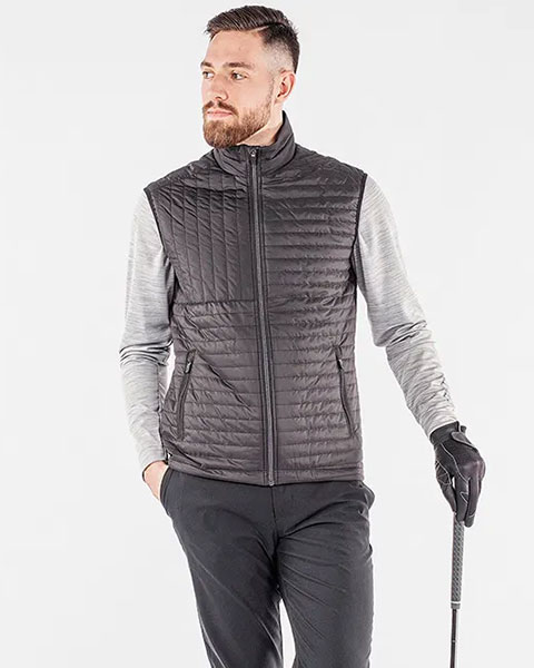 Galvin Green Golf Gilet - Leroy Primaloft IFC-1 - Black SS23