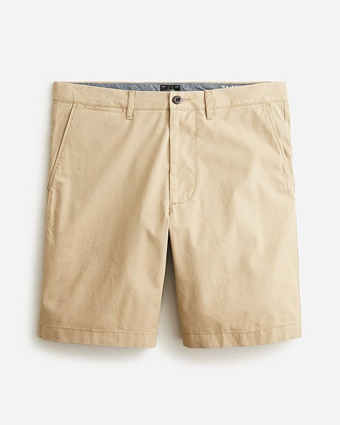 9" stretch chino short