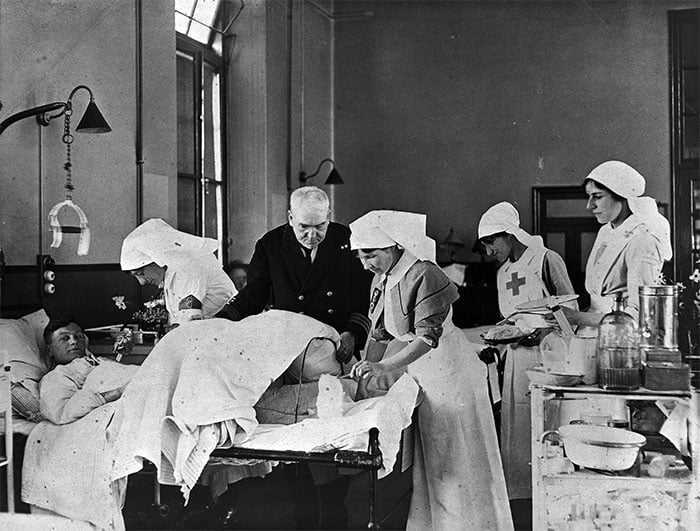 WW1 hospital