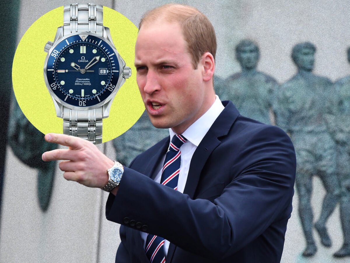 Prince William’s Watch: The Omega Seamaster That’s Been On His Wrist For 30 Years