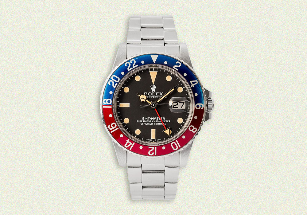 Rolex GMT-Master 1675 : The first with crown guards and a 40mm case (1959)