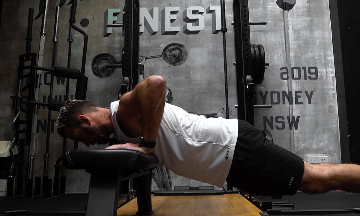 Stair Press-Up