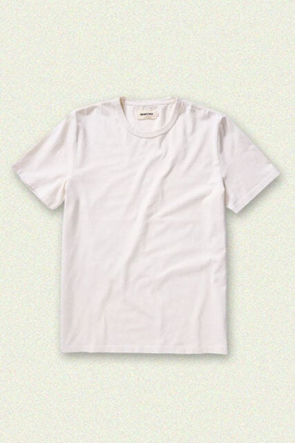 The Organic Cotton Tee in Vintage White