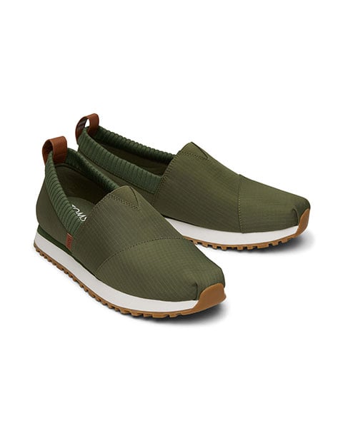 Toms Resident 2.0 Green Ripstop Sneaker