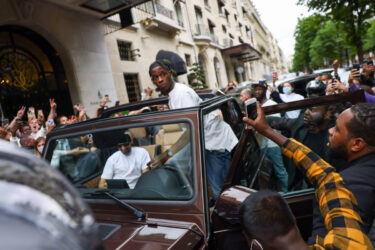 Travis Scott Causes Chaos At Paris Fashion Week Driving Germany’s Most Aggressive SUV