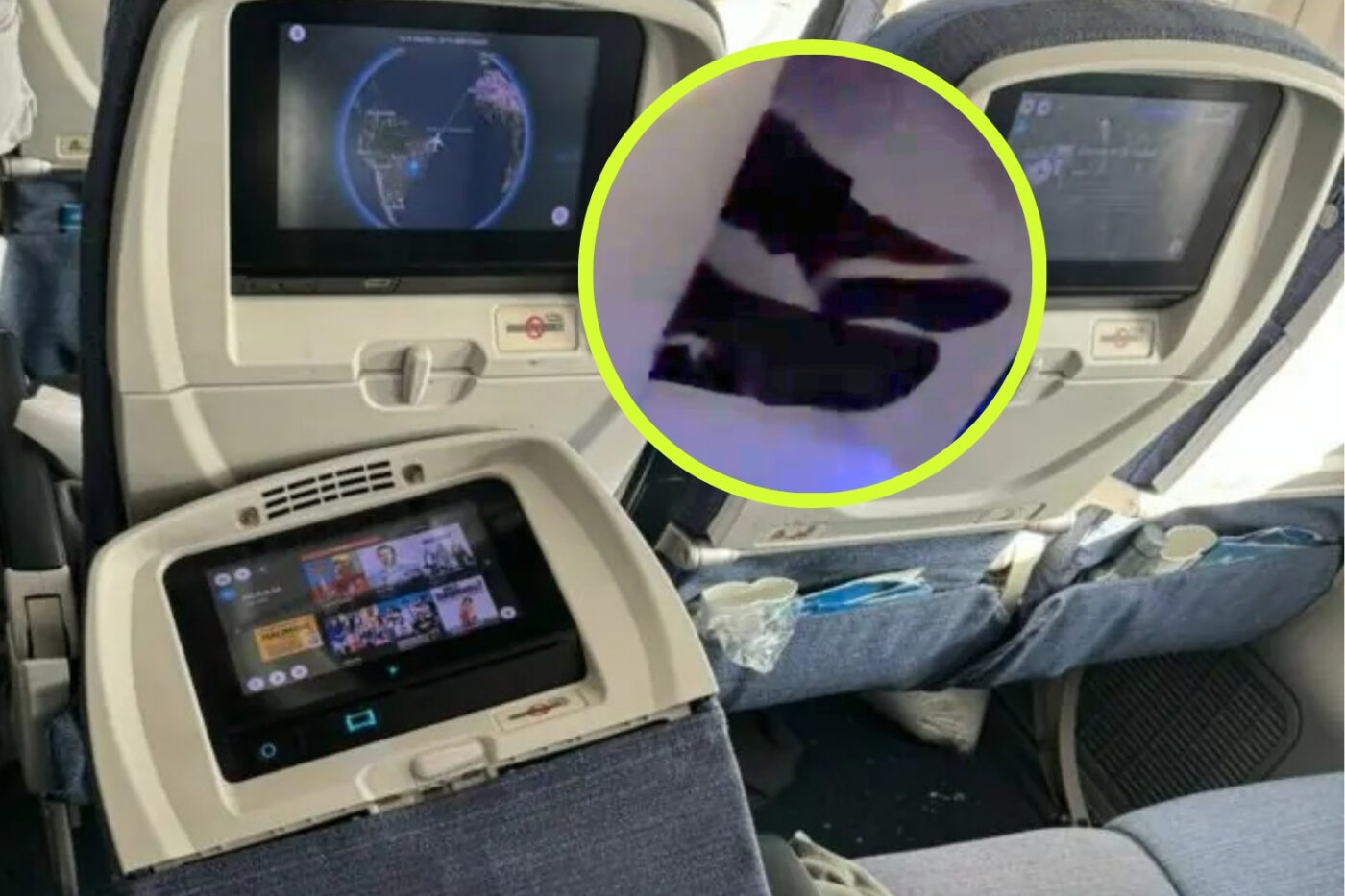 Passenger Trapped In Overhead Bin After Terrifying Transatlantic Turbulence