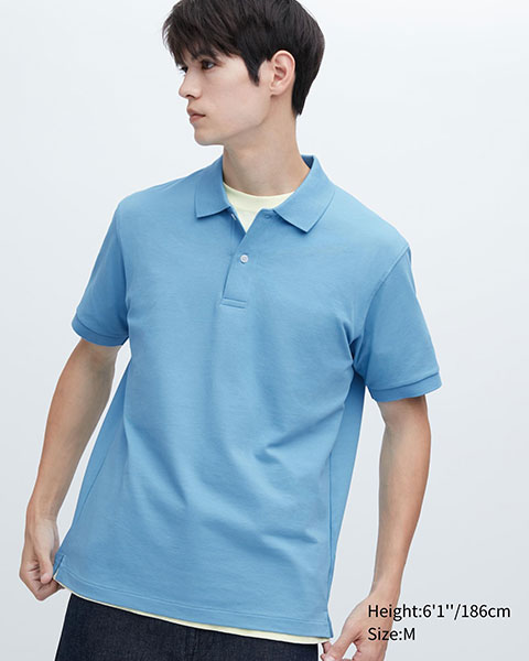 Uniqlo Dry Pique Polo Shirt