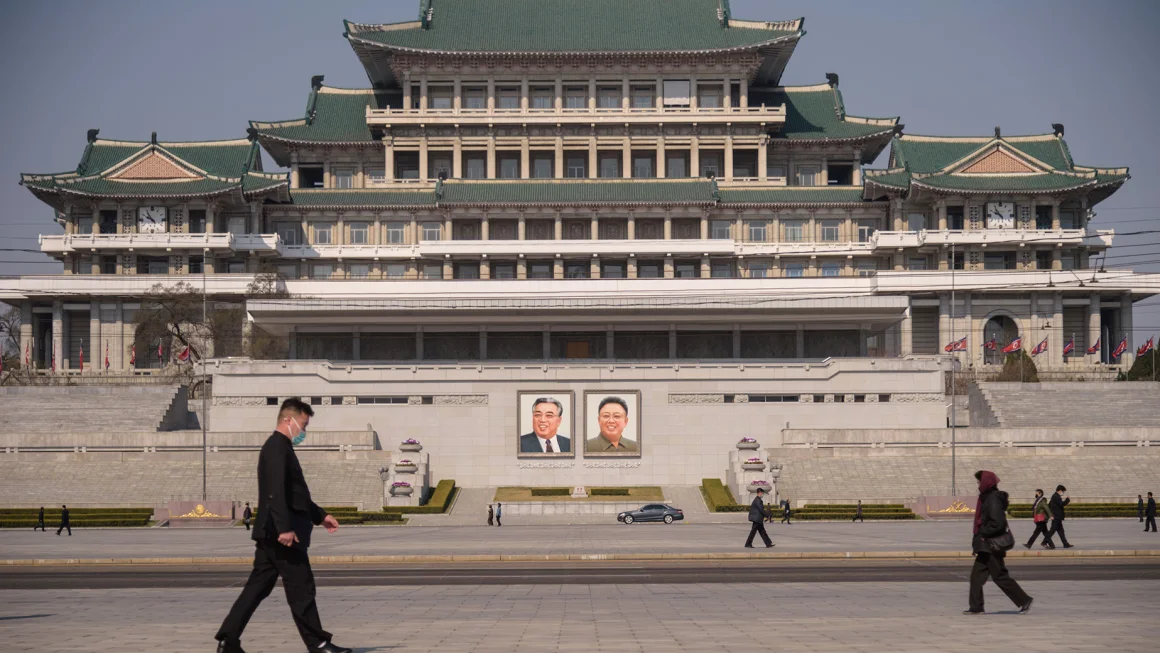 Kim Il Sung Square in Pyongyang